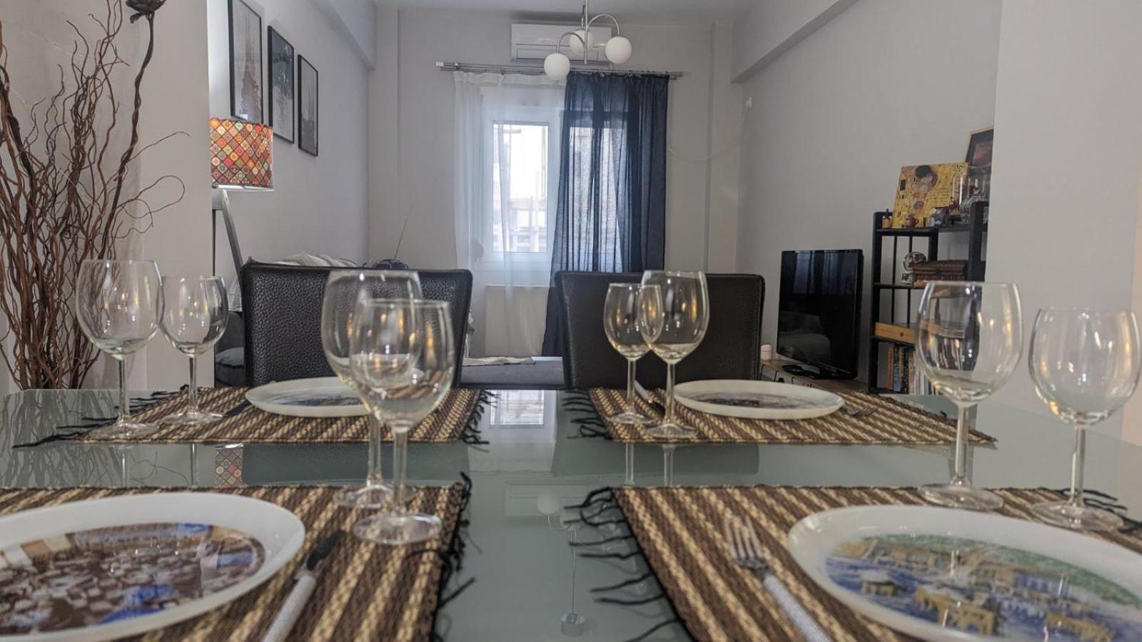 Luxury & Spacious Apartment In Ateny Zewnętrze zdjęcie